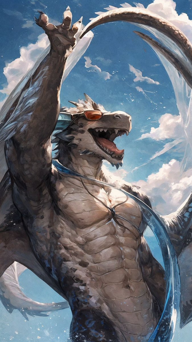 twtesquire's tweet photo. Dragon Furries with Wings Unfurled 
#AiArt #2dArt #Furry #FurryArt #GayFurry #AiCommunity https://t.co/PFtxstjqdf
