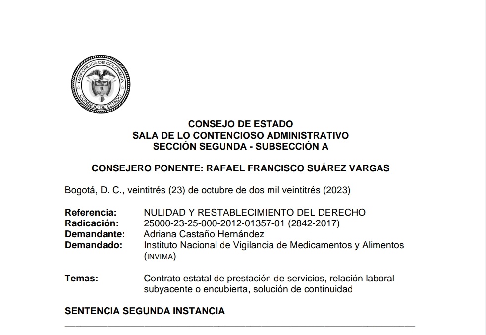 cabogadosa1's tweet photo. Laboral Administrativo: Marco normativo y jurisprudencial contrato realidad/Contrato estatal de prestación de servicios- Criterios para identificar la existencia de una relación laboral encubierta/ reglas Jurisprudenciales 
https://t.co/5d8DP9UYfa https://t.co/uZMcz4yDhm