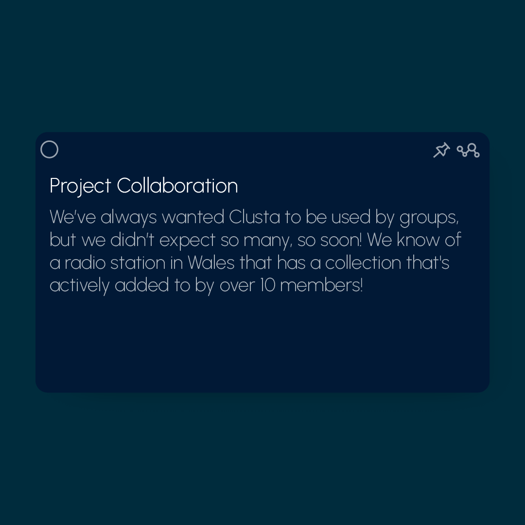ClustaLive's tweet photo. 2023 is over. 📆 

We’ve seen some of our favourite platforms and apps post their biggest trends and we thought we’d do the same!

Here’s three key phrases that our users can relate to most. 

Why not sign up right now and start your own collection?

https://t.co/JJDdiNRgUe 💻 https://t.co/I9Itkg2mVe