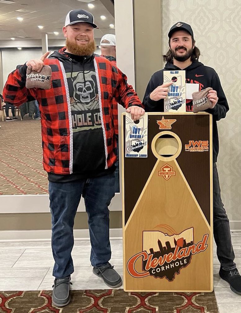 CornholeCoffee's tweet photo. @ACLPRO_EA11 winning in cornhole… and in style! 

LETS GOOOOOOOO!!! https://t.co/MYkAdbtcj6