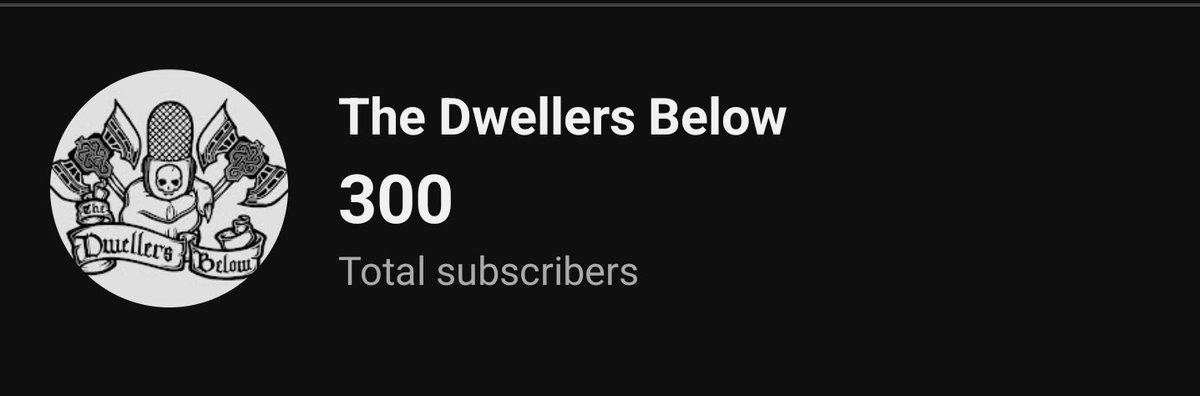TheDwellersCast's tweet photo. A massive thank you from the Dwellers team for all the love over the last few weeks. 300 subs by now is way more than we were expecting, but even better has been all the kind messages ❤️ https://t.co/18f514mcA8