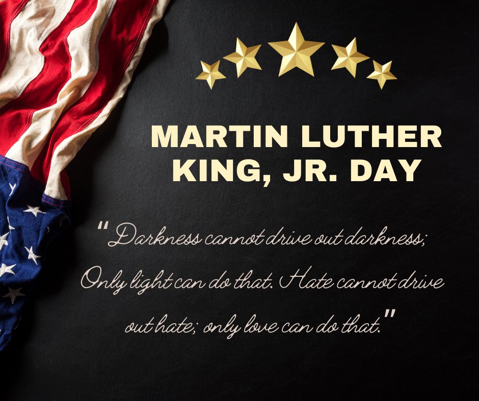 Happy Martin Luther King, Jr. Day! 🇺🇸