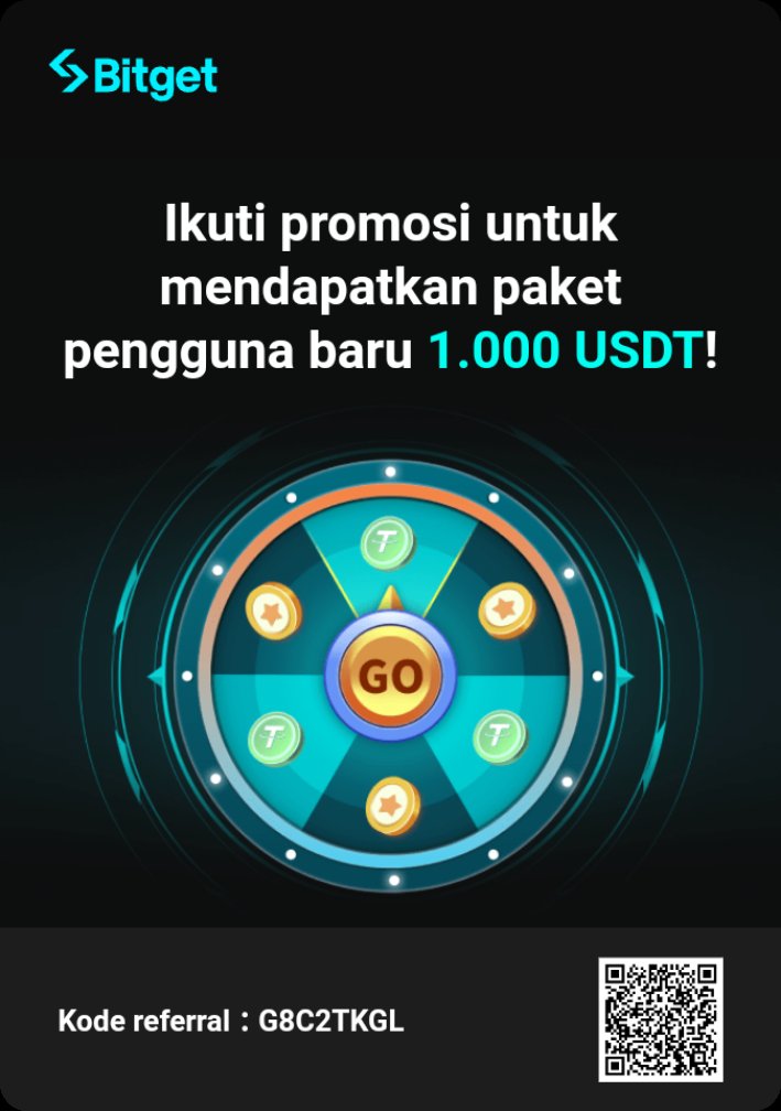 clockmanwork's tweet image. Tolong ～ Saya mencoba untuk mendapatkan 100 USDT secara gratis. Bisakah Anda membantu saya? Anda juga bisa berpartisipasi dan mendapatkannya！#RodaKeberuntungan #Bitget

bgportable.com/id/referral/re…