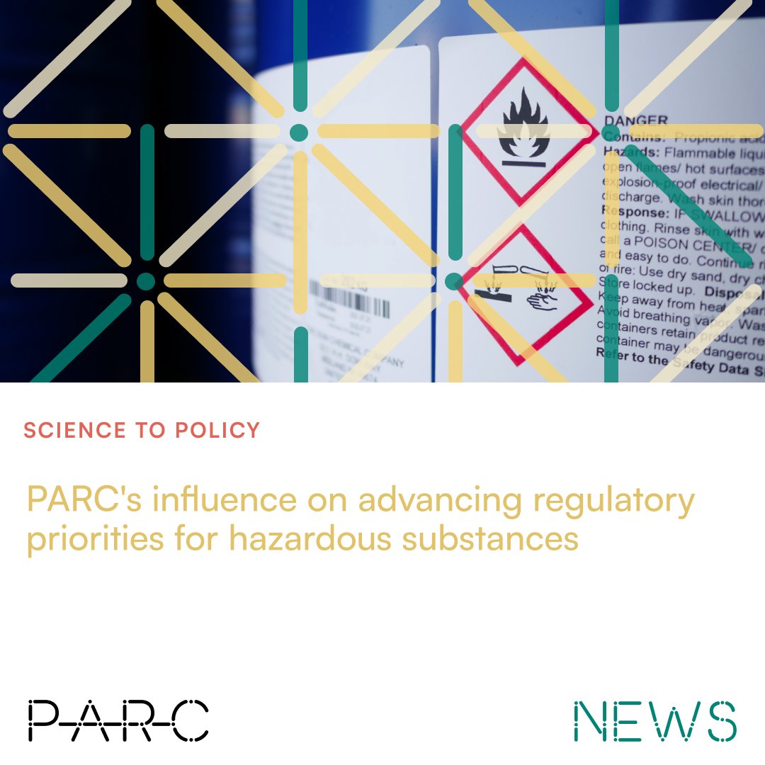 Curious about the future of hazardous chemicals regulation? 🤔The European Chemicals Agency (ECHA) just released a must-read report, 'Key Areas of Regulatory Challenge 2023,' influenced by PARC.

Find out more at lnkd.in/d8MGWSbJ

#ECHA #ChemicalSafety #EU_PARC