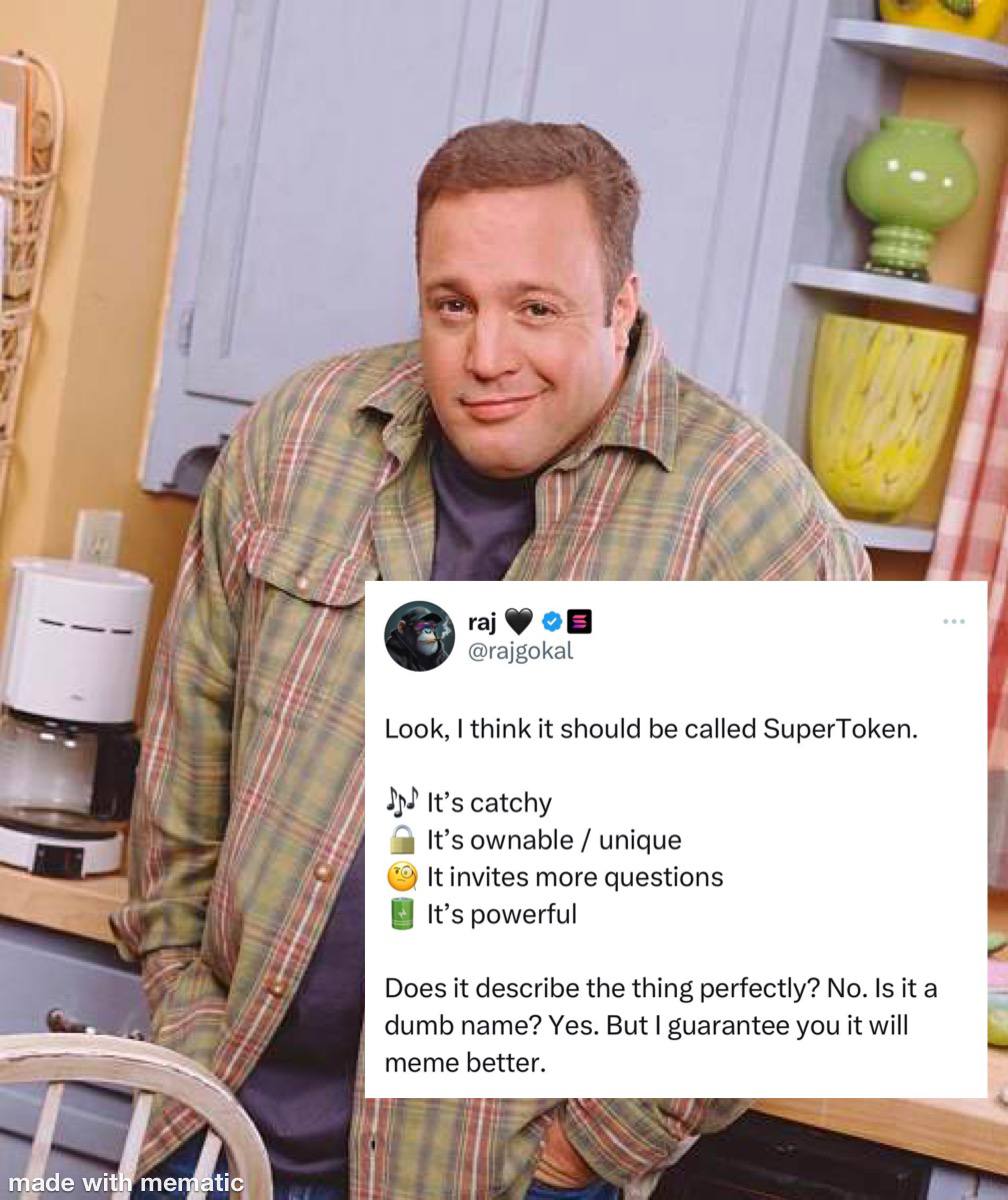 $SUPER will meme better 🥳👀

it’s stated by <a href="/rajgokal/">raj 🖤</a> ✅

would you fade what’s been stated by founder of Solana ?

#SuperToken #SuperHolders #Solana