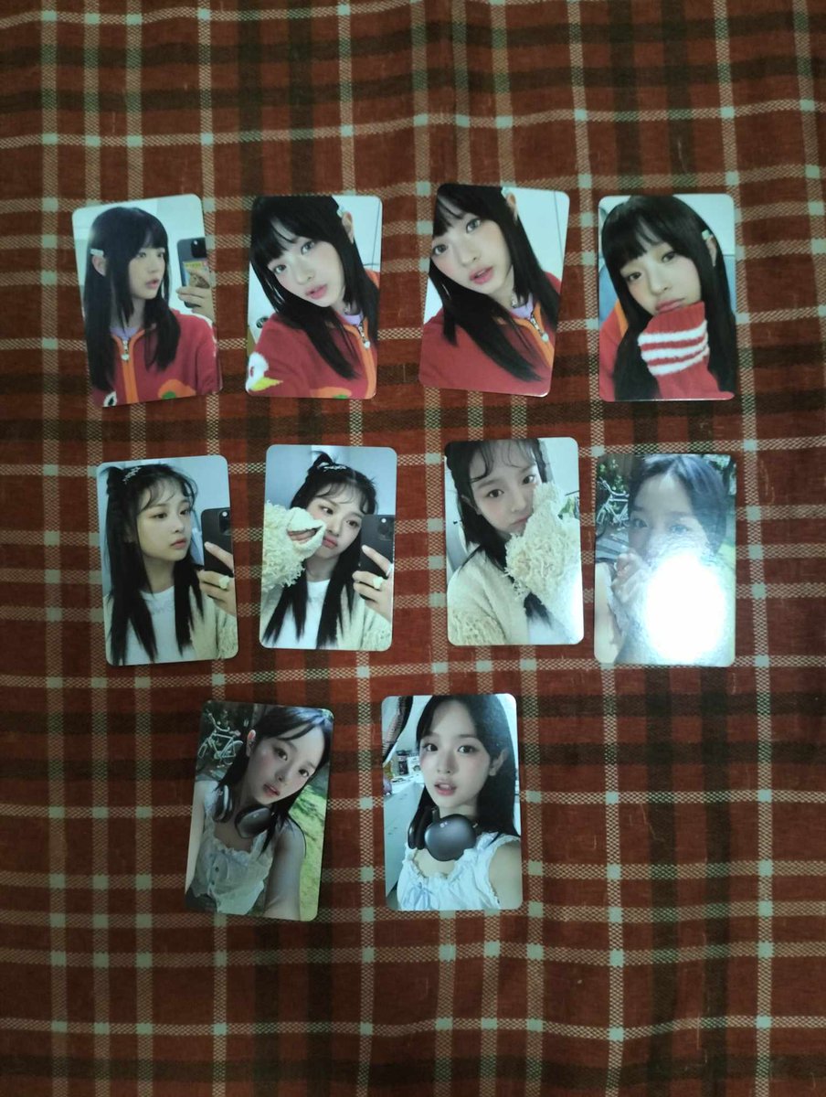 — 💌 | <a href="/jwoozcart/">iya !</a>

Hi po, received the SG Dani and Hanni PCs! 🫶 Tysm for smooth and successful transaction. Sorry for the late feedback 😂

#jwoozcartproofs