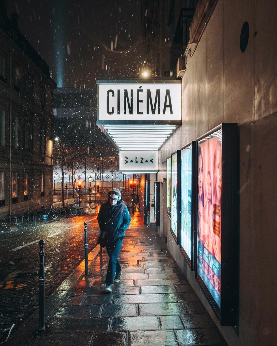 #Paris 🌨️