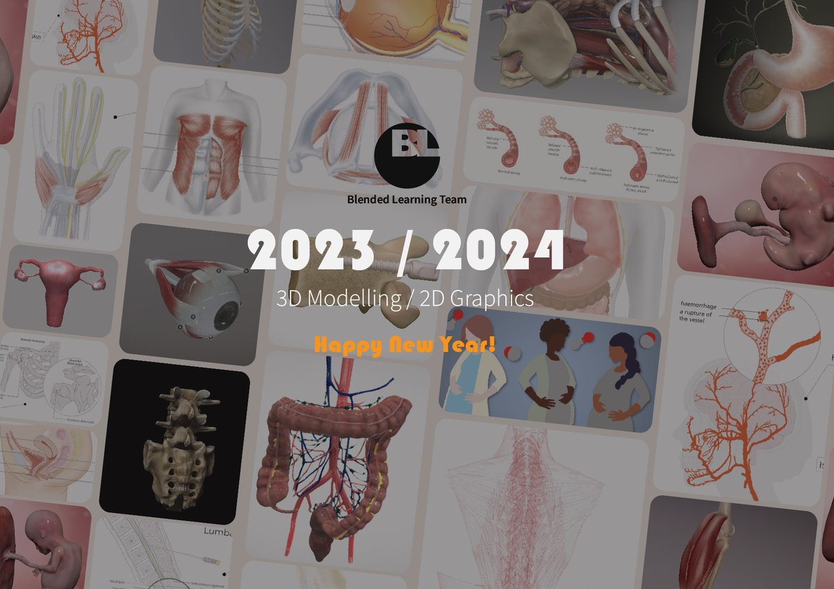 Here's to embracing 2024! 🚀 Our Medical Artist has been with us for 7 years now, producing incredible medical artworks and diverse projects that the Trust has offered. Looking forward to exploring more possibilities in the upcoming year. @kellycassidyart #medicalart #3DModel