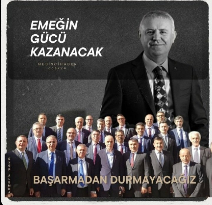 📢BAŞARACAĞIZ, KAZANACAĞIZ❗
ÇARESİ YOK USTA✊

<a href="/alemdareyup/">Eyüp Alemdar</a> 
<a href="/turkiskonf/">TÜRK-İŞ</a> 
<a href="/KOOPISSENDIKASI/">Koop-İş Sendikası</a>