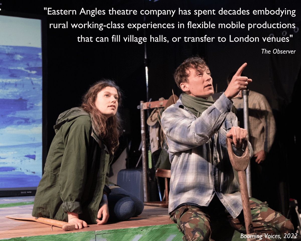Eastern Angles (@easternangles) on Twitter photo Nice shout out from Stewart Lee in Sunday's <a href="/ObserverUK/">The Observer</a>: "Eastern Angles theatre company has spent decades embodying rural working-class experiences in flexible mobile productions that can fill village halls, or transfer to London venues" - full article at bit.ly/48Q2IyX Nice shout out from Stewart Lee in Sunday's <a href="/ObserverUK/">The Observer</a>: "Eastern Angles theatre company has spent decades embodying rural working-class experiences in flexible mobile productions that can fill village halls, or transfer to London venues" - full article at bit.ly/48Q2IyX