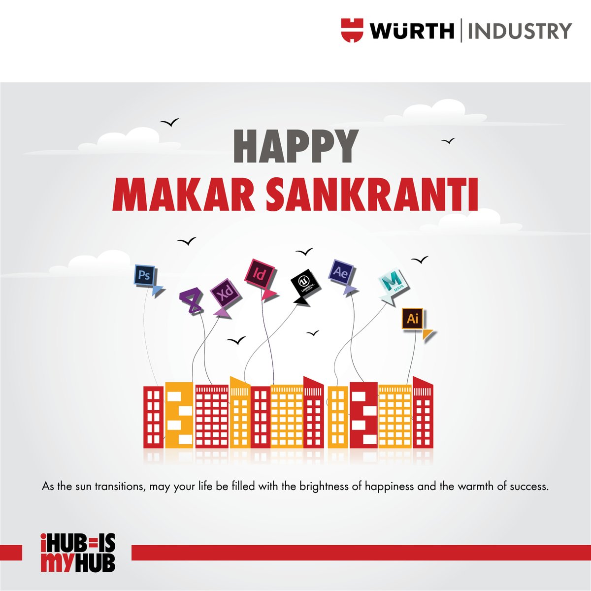 WISiHUB's tweet photo. Happy Makar Sankranti!

May the harvest season bring you abundance and the colourful kites of joy fill your sky with happiness.

#FestivalOfHarvest #ProsperityAndHappiness #CelebrationTime #GoodFortuneAhead #FestiveCheers #KitesInTheSky #Werinnnovationhub #ihubismyhub https://t.co/lT5wtpknGf
