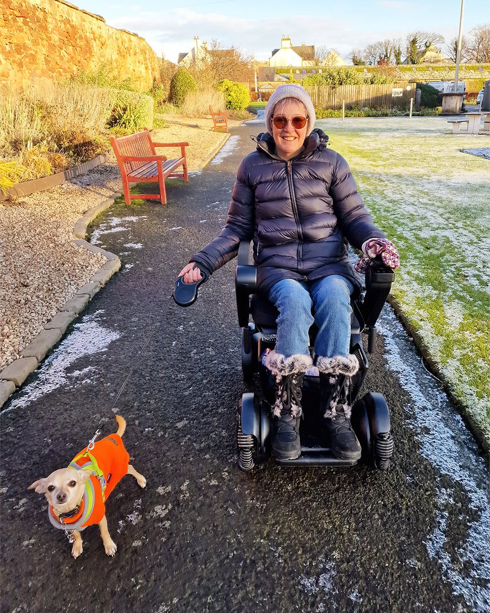 TGAmobility's tweet photo. "I knew the WHILL C2 would make a difference but I couldn't have imagined just how much of a positive difference it would make."

Read Leslie's story here: https://t.co/9MwrrXdkg3 https://t.co/CvIG1M9H11