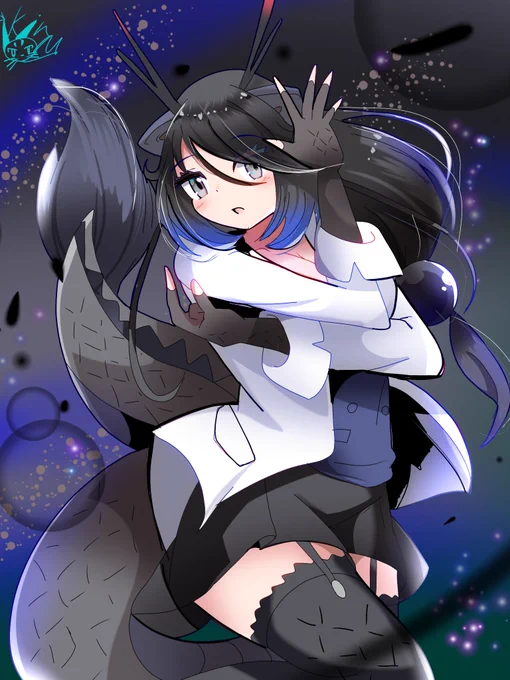 黒龍さん #けものフレンズ #けもフレ3