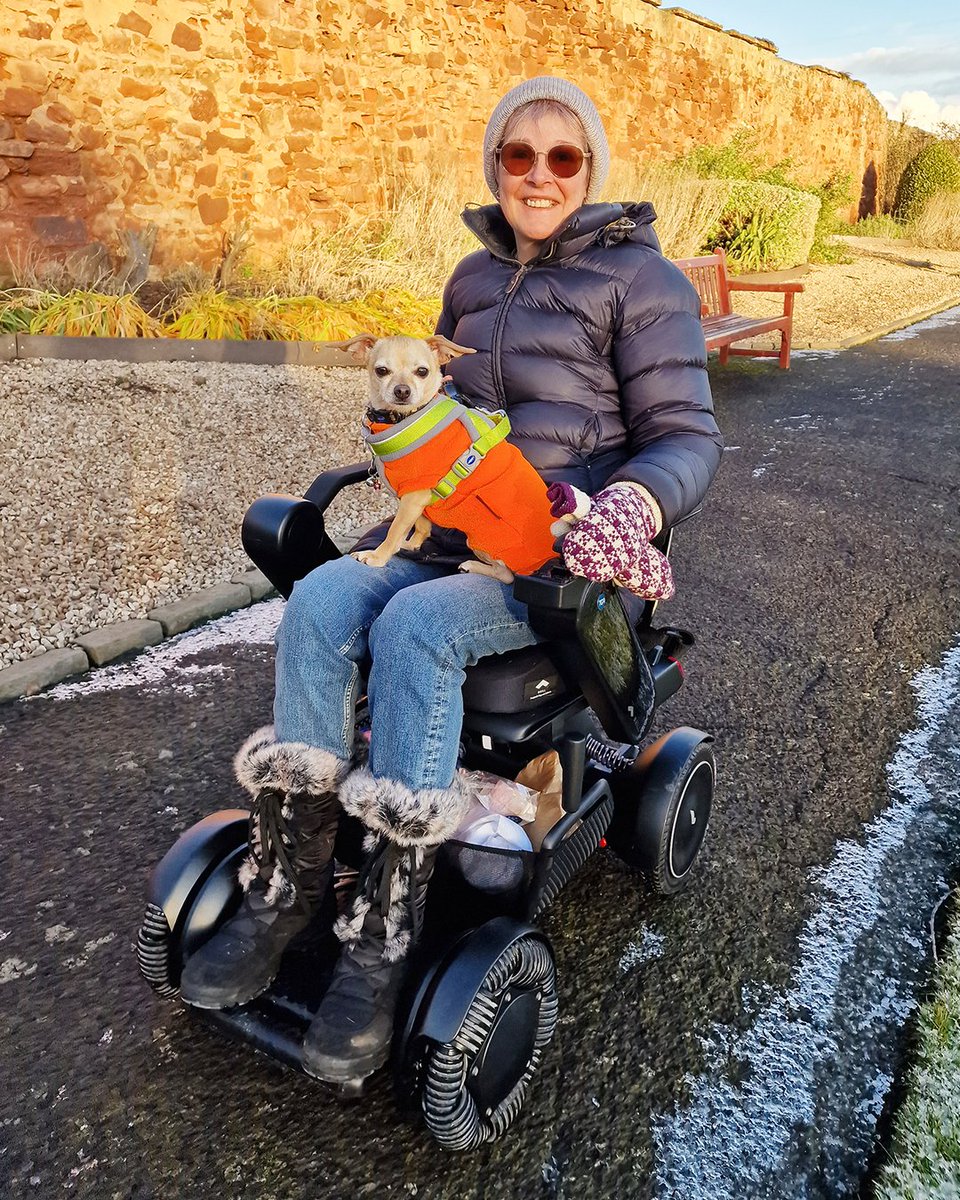 TGAmobility's tweet photo. "I knew the WHILL C2 would make a difference but I couldn't have imagined just how much of a positive difference it would make."

Read Leslie's story here: https://t.co/9MwrrXdkg3 https://t.co/CvIG1M9H11