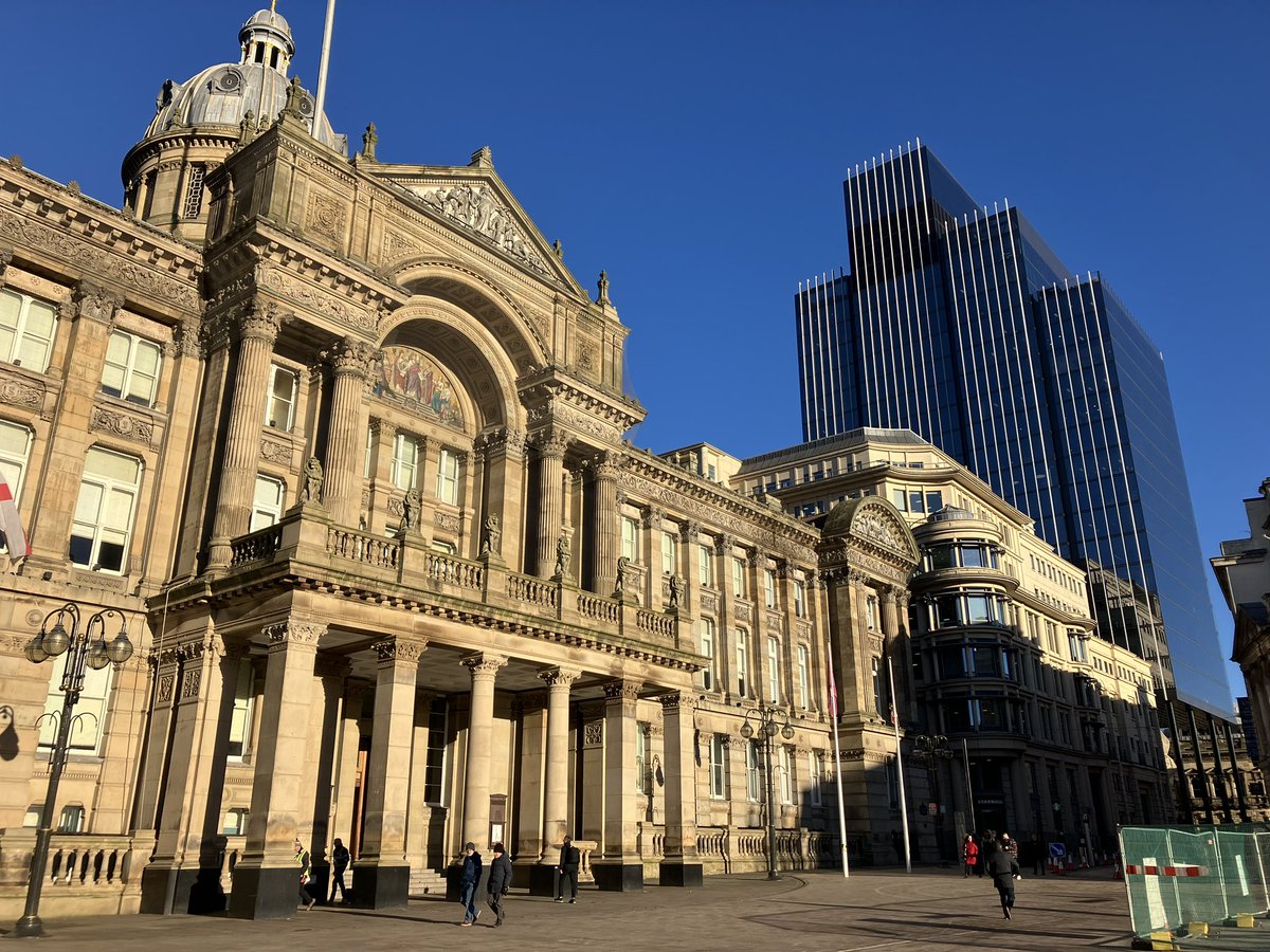 Bright and sunny day in the second city <a href="/Bham_Childrens/">Bham Children's Hosp 💙</a> <a href="/birmingham_live/">Birmingham Live</a>