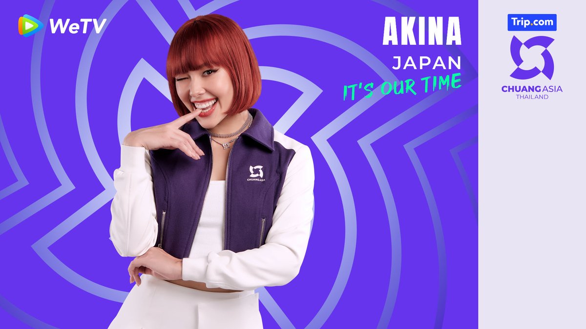 FAKY's Akina is one of six Japanese contestants on "Chuang Asia Thailand", the first instalment of WeTV's "Chuang Asia", seen as a Chinese equivalent of the "PRODUCE 101" idol reality series. Rinka, Rei, and Ruan, who were contestants on "Girls Planet 999", also participate.