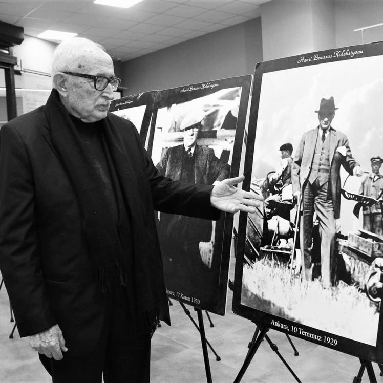 Ömrünü Atatürk’e ve Cumhuriyet’e adayan, Mustafa Kemal Paşa’nın en geniş fotoğraf arşivinin sahibi, iş insanı ve yazar Hanri Benazus’u yitirdik. Ailesine ve sevenlerine baş sağlığı ve sabır diliyorum.