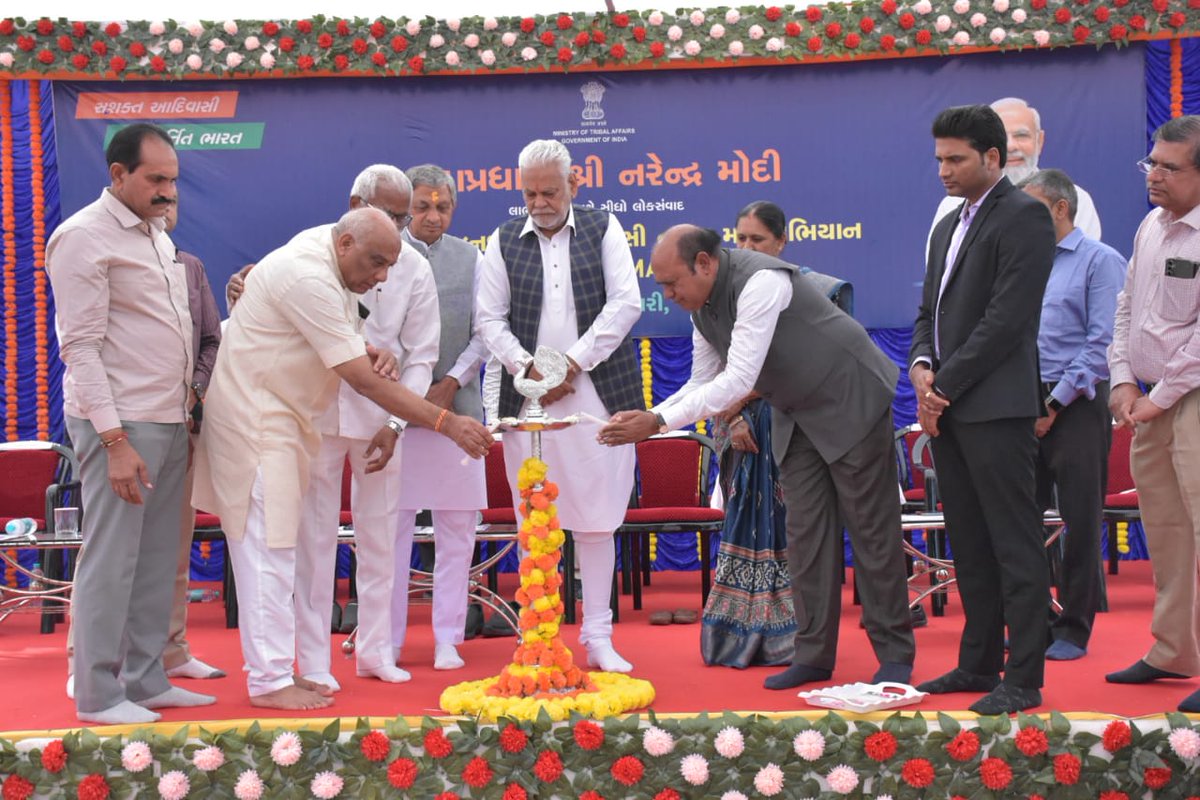 PM JANMAN program at Jambur-Gir Somnath in presence Shri Purushottam Rupala, Min. of Fisharies, AH &amp; Dairying, GOI &amp; Shri Kunvarajibhai Bavaliya, Min. of WR &amp; WS, Food,CS &amp; Con. protection GOG
<a href="/PMOIndia/">PMO India</a>
<a href="/CMOGuj/">CMO Gujarat</a>
<a href="/GujTDDept/">Guj Tribal Dept.</a>
<a href="/revenuegujarat/">Revenue Dep. Gujarat</a> 
<a href="/InfoGujarat/">Gujarat Information</a> 
<a href="/InfoGirsomnath/">Info Girsomnath GoG</a>
#PMJANMAN