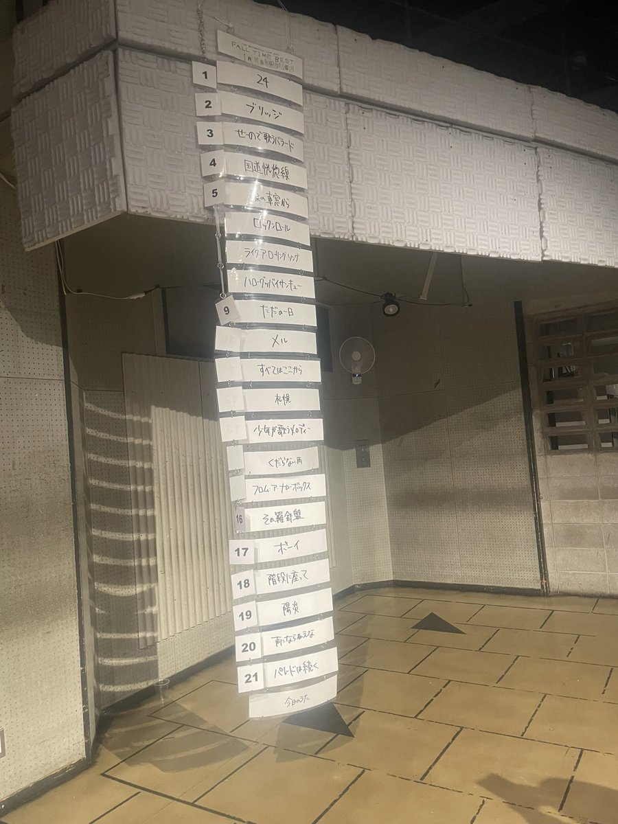 ss_and_ts's tweet photo. 6本目、2ヶ月遅れのファイナル札幌。 いろいろ考えさせられることあったけど、ライブは純粋によかった。今年初、メル。#FALLTIMEBEST https://t.co/j0cviZheAt