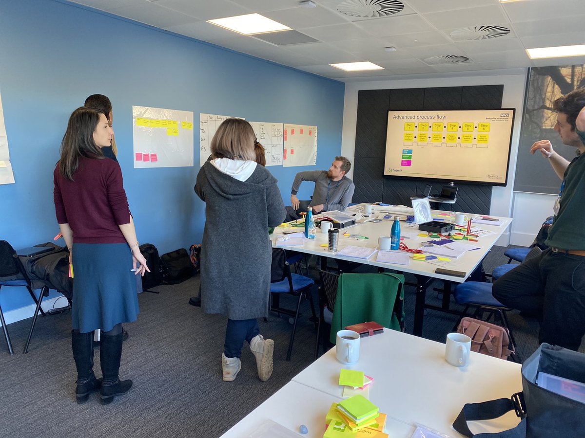 BerkshireQI's tweet photo. #GreenBelt day 2 training today @BHFT head office. Recapping and building on #A3Thinking and #Lean processes.
#qitwitter #belongingatberkshire #LeanCompetencySystem https://t.co/oUiw0prqTp
