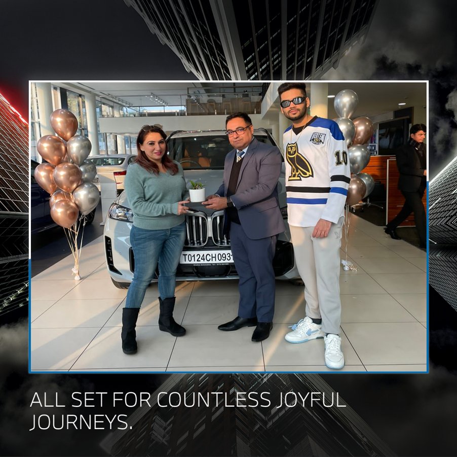 BMWKrishnaAuto's tweet photo. A new breed of grandeur to make your presence felt.
Congratulations to Dr. Taranpreet and family on their brand new BMW X5. Welcome to the ever-growing family of #BMW.
#BMWX5 #CraftedSupremacy. https://t.co/yoSiwvfP8S