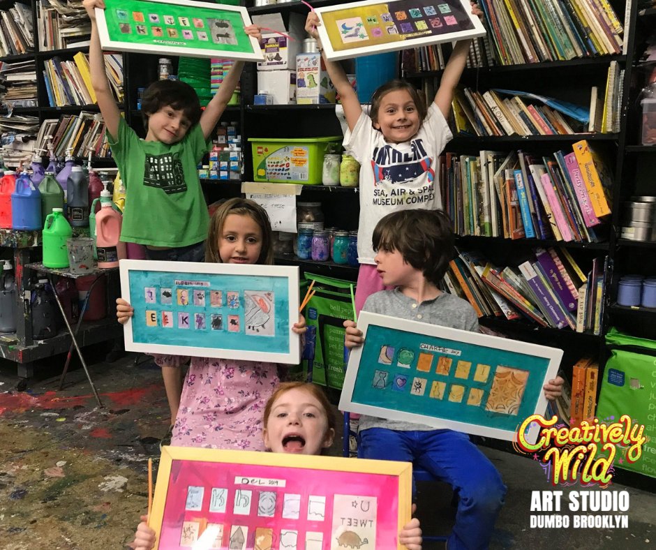 School's out today and we've got MLK DAY CAMP
creativelywildartstudio.com/kids-art-camp

#KidsCamps #ArtCamps #MLKCamp #CreativelyWild #BrooklynCamps  #DUMBOBrooklyn #Kidscreativity #KidsActivities