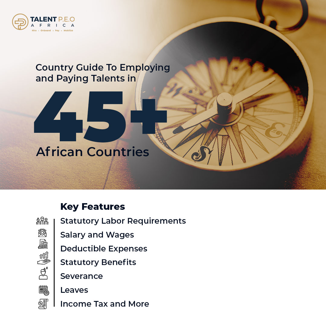 Embark on a seamless journey into the diverse landscapes of Africa with Talent PEO Africa's comprehensive Country Guide. 

Click to explore: talentpeo.com/hiring-in-afri…

 #AfricanLeadership #AfricanEntrepreneurs #BusinessInAfrica #StartupsAfrica #TalentPEOAfrica