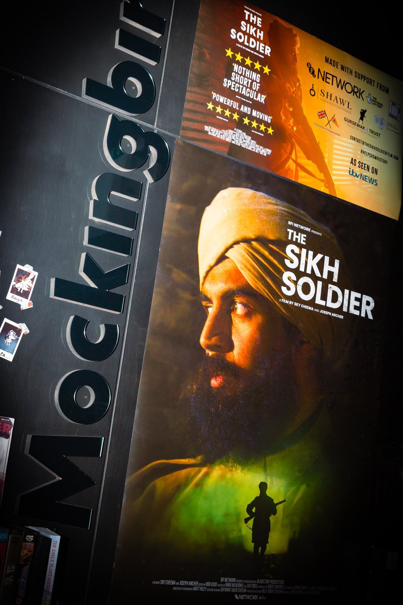 TheSikhSoldier1's tweet photo. Exciting news! Our first film screening @mockbirdcinema in Birmingham was a hit! Join us on this cinematic journey as we embark on a nationwide tour to bring our film to schools, both public and private. Stay tuned for updates on our next stop! #FilmTour #helpshowhistory #BFI https://t.co/Cn6DPFcdli