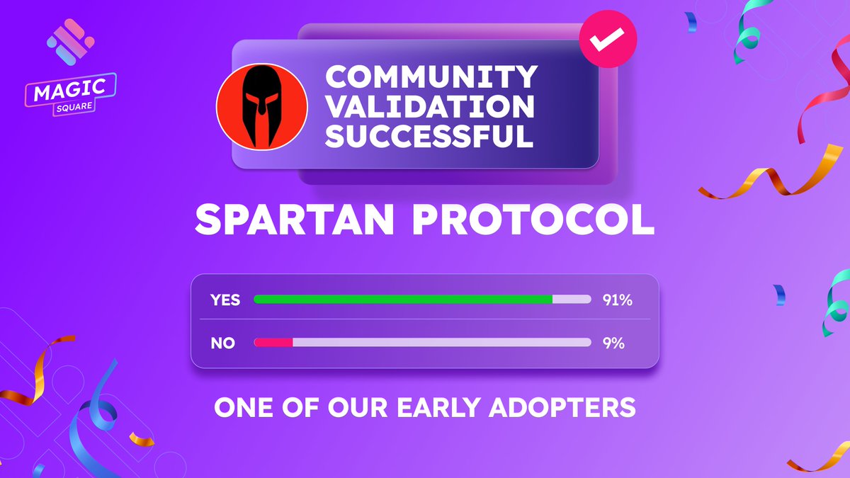 🔥 Reintroducing @SpartanProtocol - Revolutionizing Your DeFi Experience! 🚀 🌐 Fast & low-cost token swaps on #BNB Chain 🏊‍♂️ Easy pool launches & access 💰 Earn by providing liquidity Discover Spartan Protocol on the Magic Store 👇 magic.store/app/spartan-pr…