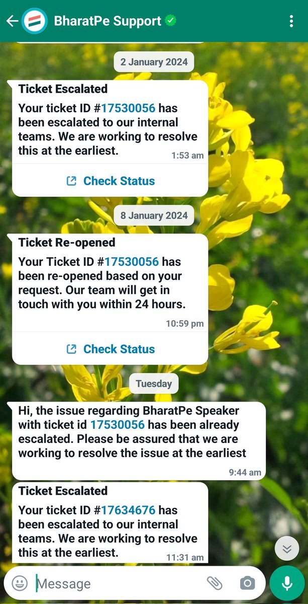 Vishco_Metal_In's tweet photo. @bharatpeindia Worst experience ever had in my life, I returned speaker with all its accessories charger, speaker and all.  AWB 3308223848634 after 6 months deducted amount in the name of damage charges, its cannot be tolerate. I suggest everyone plz do not use their service. https://t.co/3rzoCycO0f