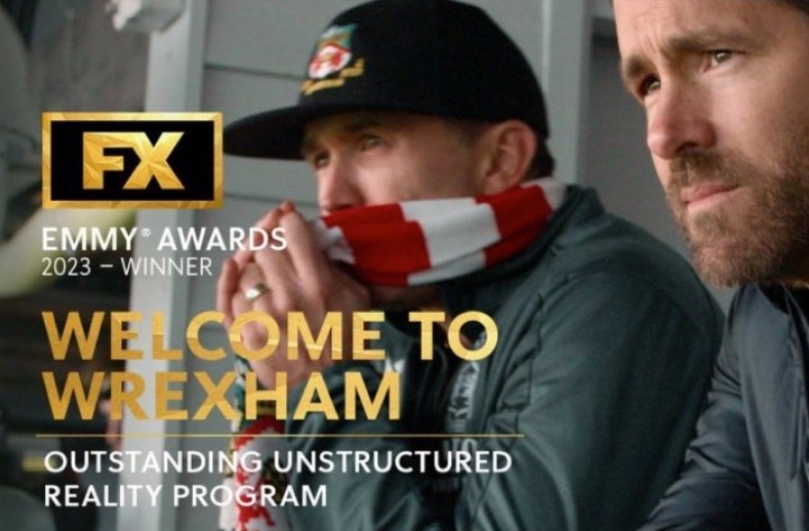 Congratulations #WelcomeToWrexham on winning an award @TheEmmys. I was fortunate enough to witness the rise of @Wrexham_AFC from the start, but if you've not seen it get on @DisneyPlus and watch it. It's brilliant & as fans it's so relatable. Great job all involved 👏🏾