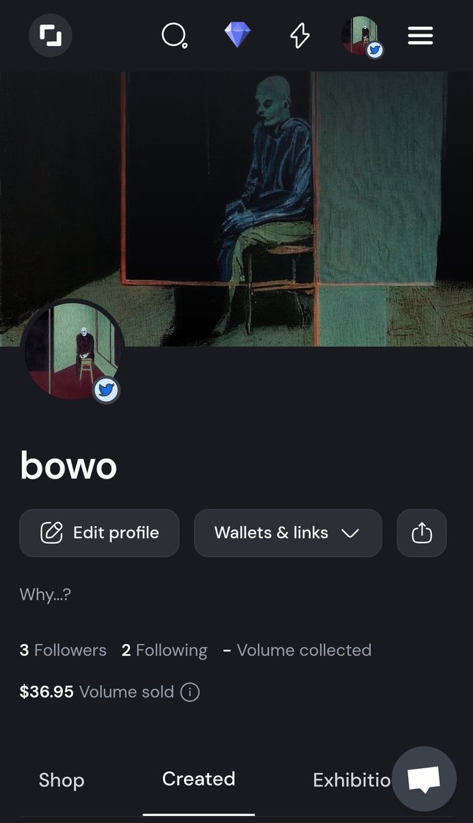 Gm🔅🦉

Drop your <a href="/exchgART/">Exchange Art</a> profile link to follow each other.