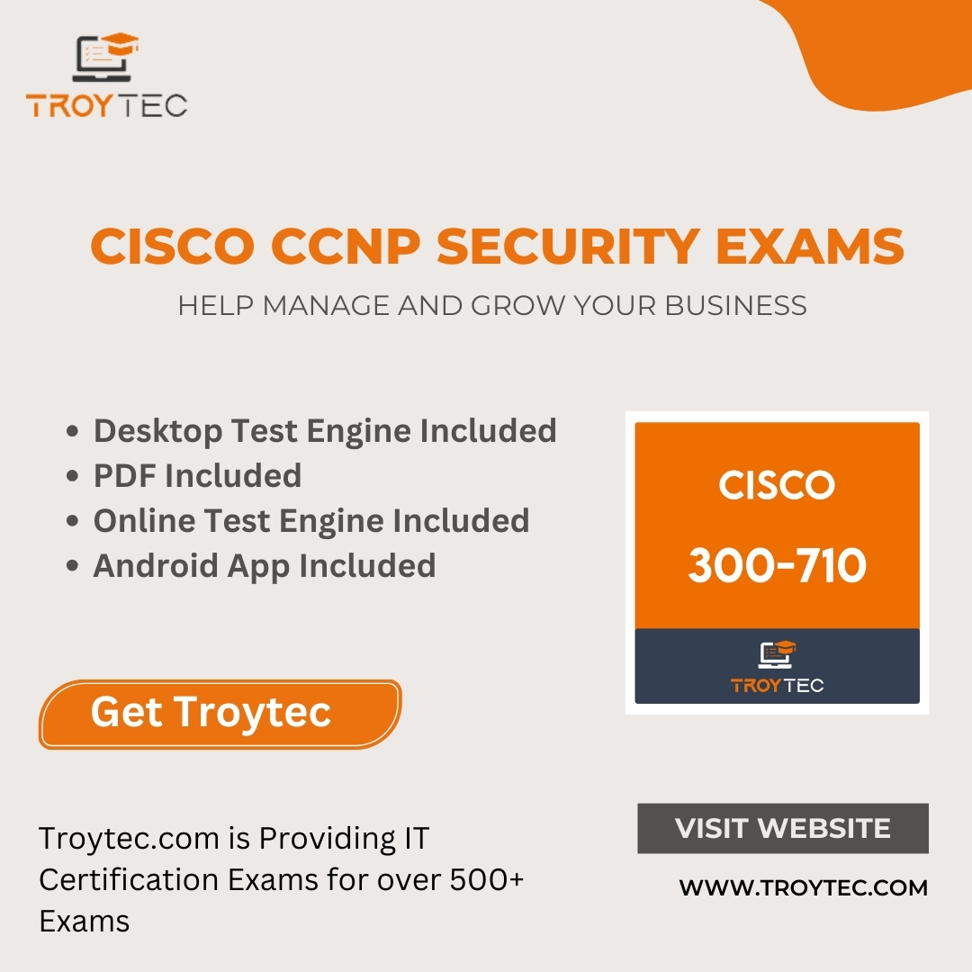 TroytecExam's tweet image. "🔒 Ready to Level Up Your Network Security Skills? 🚀 Unleash the Power of Cisco CCNP Security Exams! 🌐 Are you up for the challenge? 
Follow @troytecexam
#CCNPSecurity #ccnpexam #ciscoexam #CyberSecurityJourney"