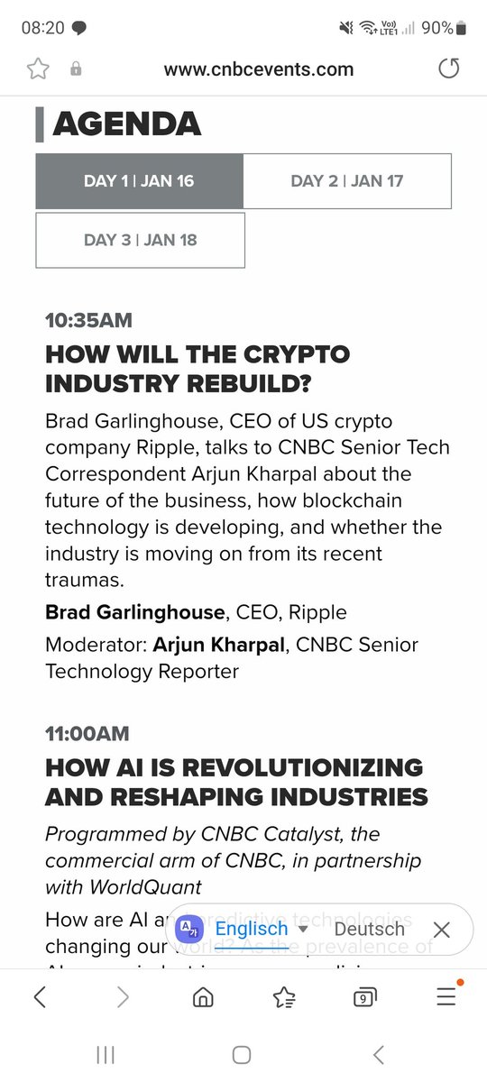 JayXRP2's tweet photo. 🚨 BREAKING🚨

@bgarlinghouse will attend #WEF24 in Davos tomorrow

Why is he attending?

Any guess

#XRP #Ripple #XRPArmy $xrp https://t.co/z7oHvaqgAg