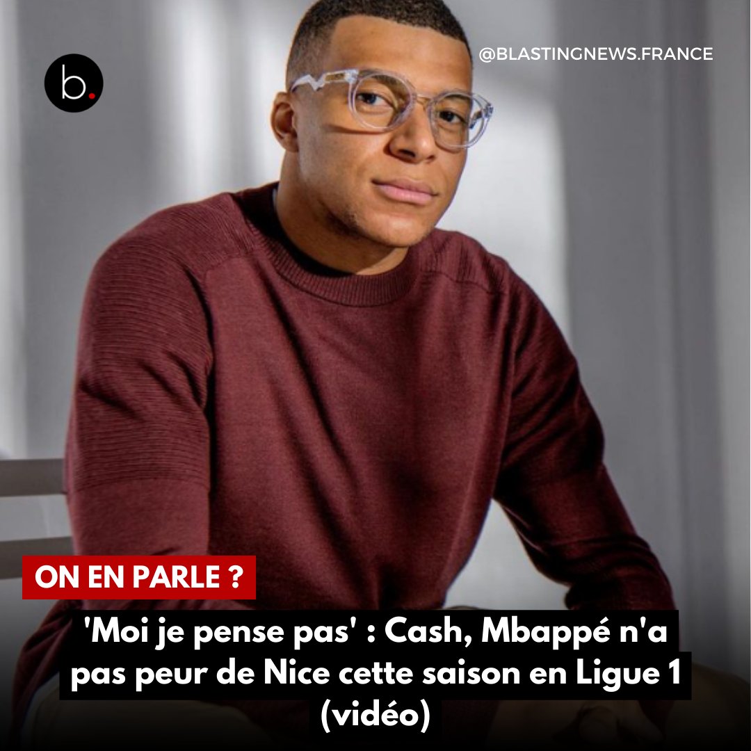 BlastingNews_FR's tweet photo. Le joueur du PSG ne pense pas du tout que Nice puisse prendre le titre au club cette saison. https://t.co/CzNk9LvqAv #KylianMbappe https://t.co/SjnDLyGu3p