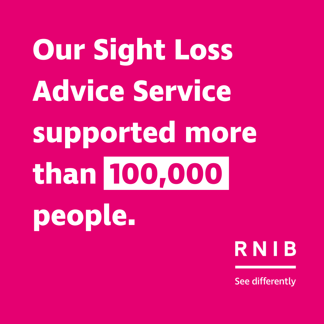 Our Annual Report is the story of how we’re making a difference to the lives of blind and partially sighted people. Learn more about the impact we made through our services and campaigns in 2022/23: rnib.in/OurImpact