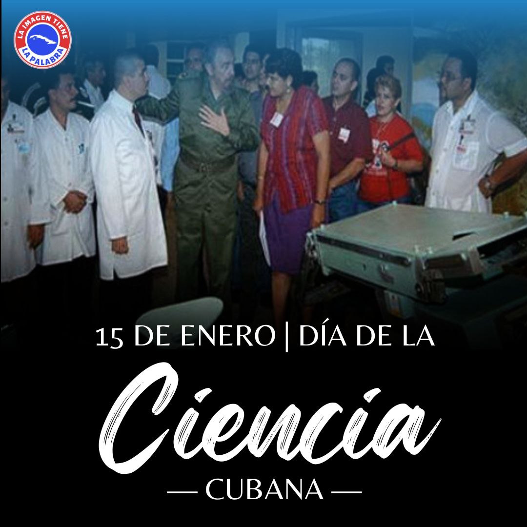 Cuba ha desarrollado un alto nivel científico sin importar los efectos del bloqueo. En plena pandemia de COVID-19🦠😷 los científicos cubanos desarrollaron más de una vacuna. El Comandante en Jefe fue el máximo precursor de la Ciencia en Cuba #JuntosSomosCiencia