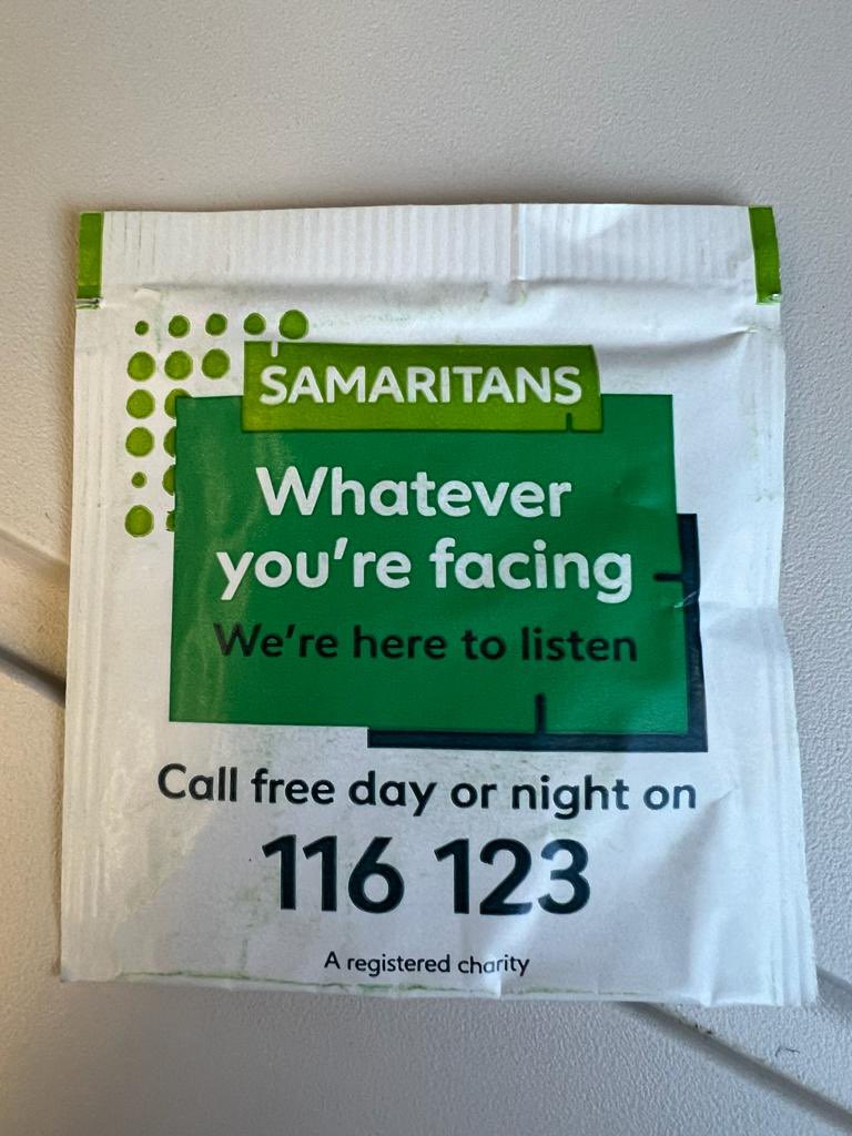 Good to see @samaritans in Durham this am promoting #BrewMonday. We're told the 3rd Mon in Jan is the most difficult day of the year but it is a myth. We all have good & bad days but don't battle through in silence, reach out to family, friends & loved ones. A chat & a☕️can help.