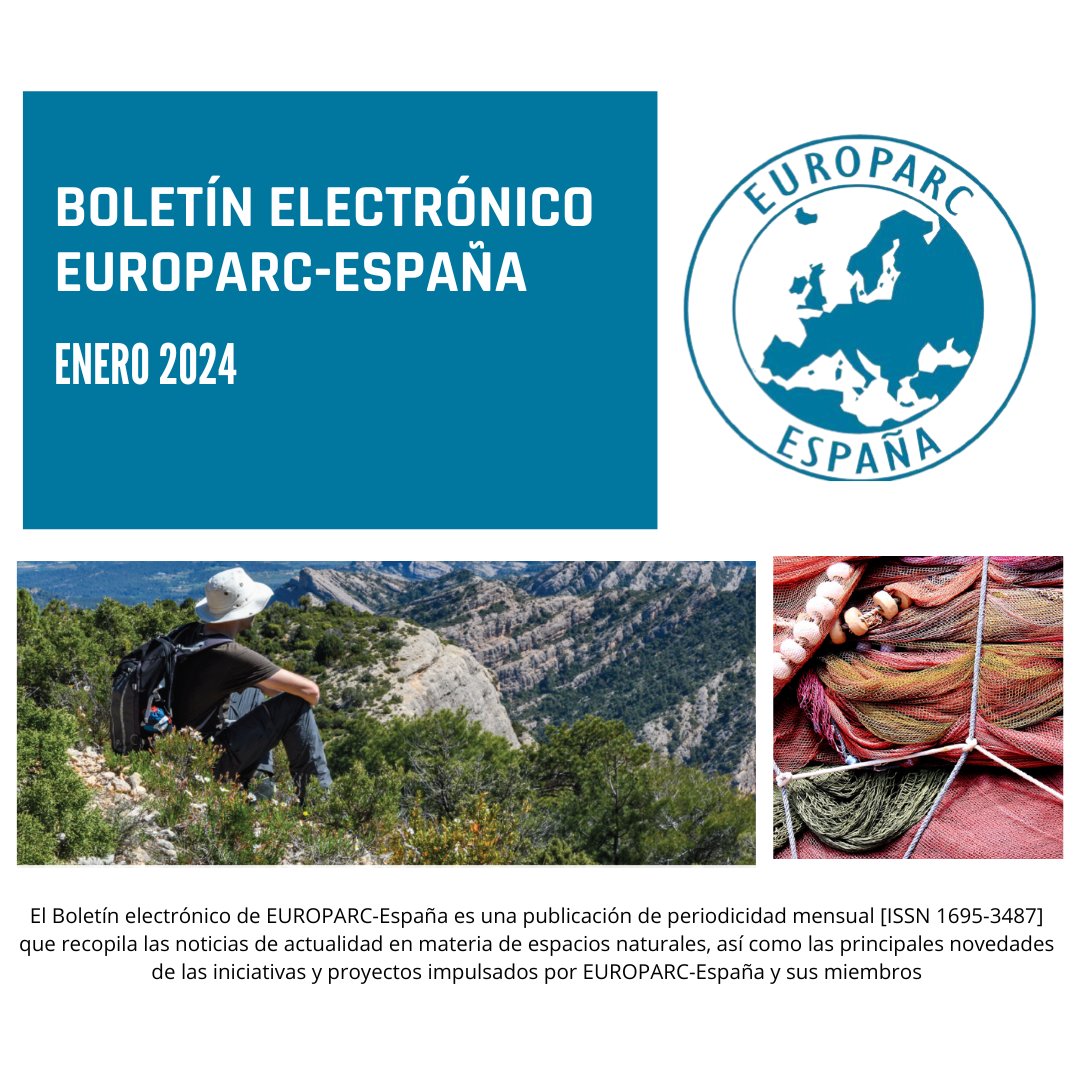 🔵Ya está disponible el Boletín electrónico de enero de 2024 de EUROPARC-España: redeuroparc.org/boletin-electr… Si no estás suscrito, puedes hacerlo en: boletineuroparc.gr8.com