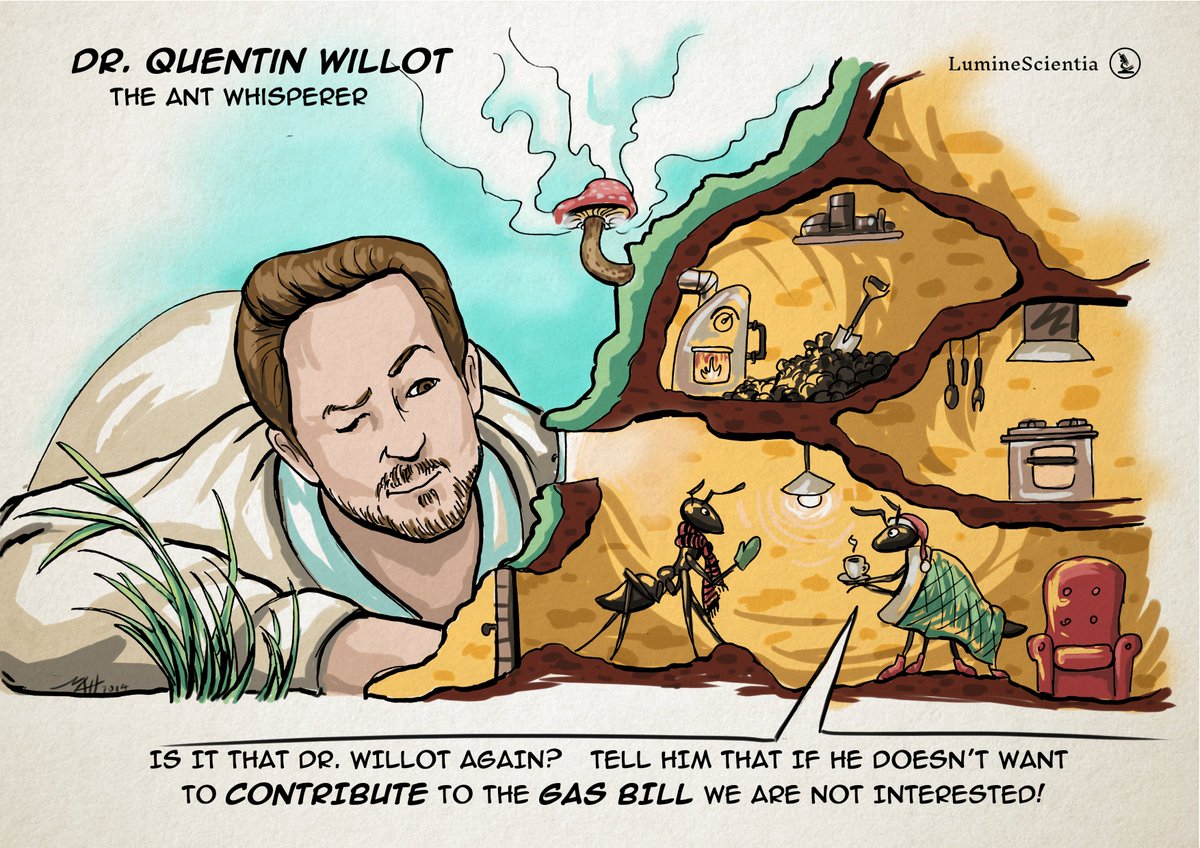 Matteo Tucci (@luminescientia) on Twitter photo Here is my latest illustration for #ScientistsInTown by <a href="/bonnerobin/">Robin Bonné</a>! It portrays the extremely intersting work of Quentin Willot on the physiological adaptations of ants to extreme climatic conditions🐜 #SciArt #scicomm Here is my latest illustration for #ScientistsInTown by <a href="/bonnerobin/">Robin Bonné</a>! It portrays the extremely intersting work of Quentin Willot on the physiological adaptations of ants to extreme climatic conditions🐜 #SciArt #scicomm