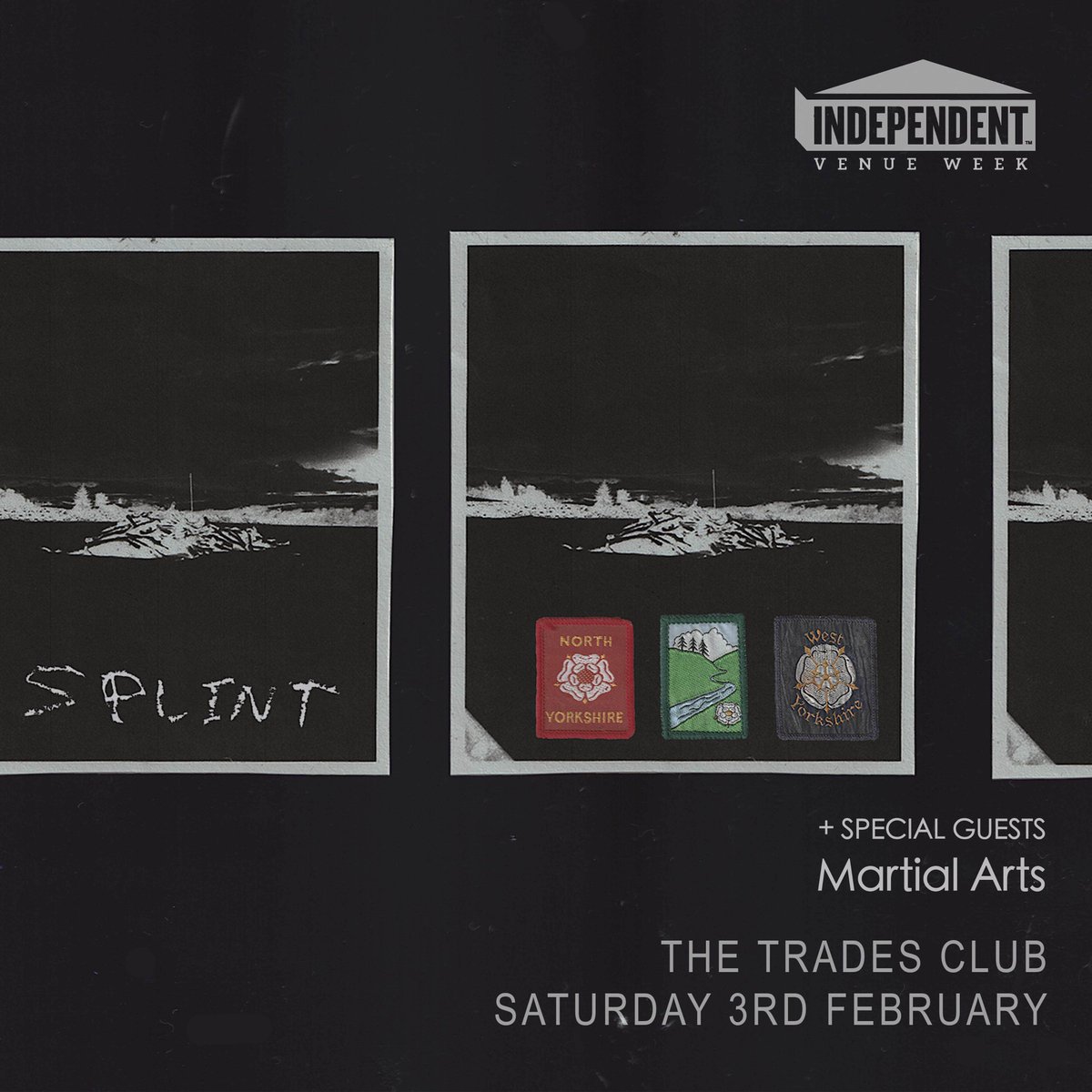 @thisissplint take over @the_trades_club with a very very special headline show for @ivw_uk on the 3rd February with guests Martial Arts 🔥🔥🔥🔥 Tickets HERE >> thetradesclub.com/events/splint2