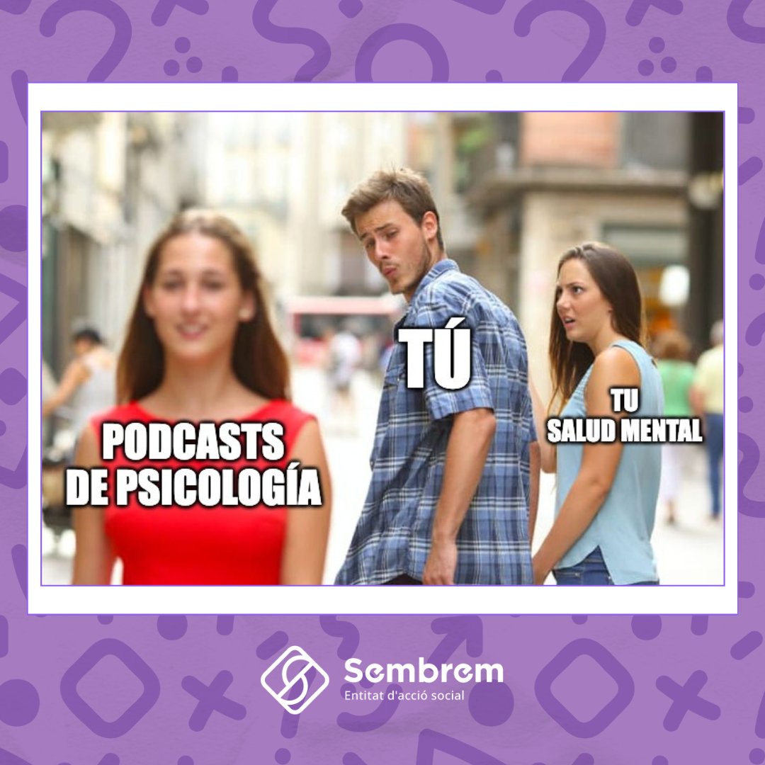 SEMBREM_org's tweet photo. Que escoltar podcast sobre salut mental està genial, eh? 👍⁣ ⁣ 

Però potser no és suficient... 🤷‍♀️⁣ https://t.co/shrgtxTDYy
