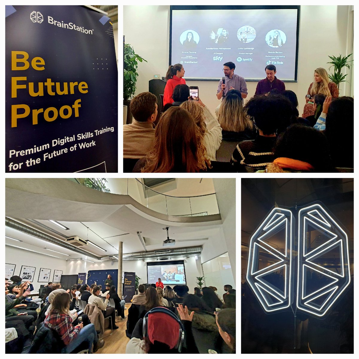 'Can #UXdesign play a role in the VR/XR revolution?' That's what we asked ourselves @BrainStation first event of 2024! 🚀 Incredible speakers and engaging audience questions. Thanks to all the contrbutors. Let's shape the future together! #VR4Health #TechForGood #UXDesignImpact