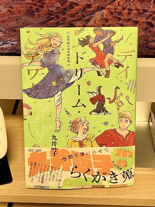 九井諒子先生のラクガキ本『デイドリーム・アワー』届いてた  えがうますぎる………眼福