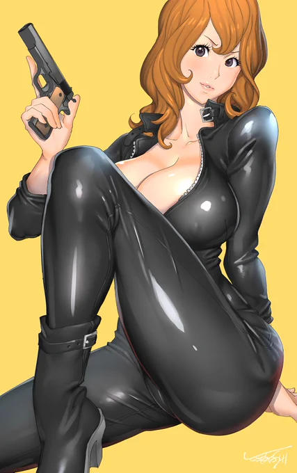 #みんなの描いたぴっちりが見たい  黒ピチスキー