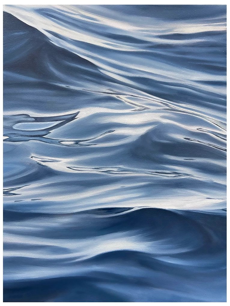 GM, What a beauty! Seen for the 1st time today - "Ocean Melody" oil painting seascape by <a href="/rosierowellart/">rosie rowell art</a> -its  already captured our hearts here at H&amp;C! Check out rosierowell.com for more artwork by this talented young artist. #art #water #oceans #artistsofsea #OCEAN