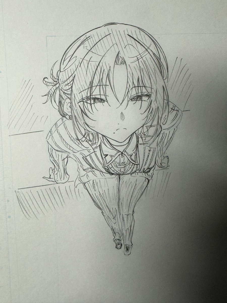 青くん描いた  次は何描こうか