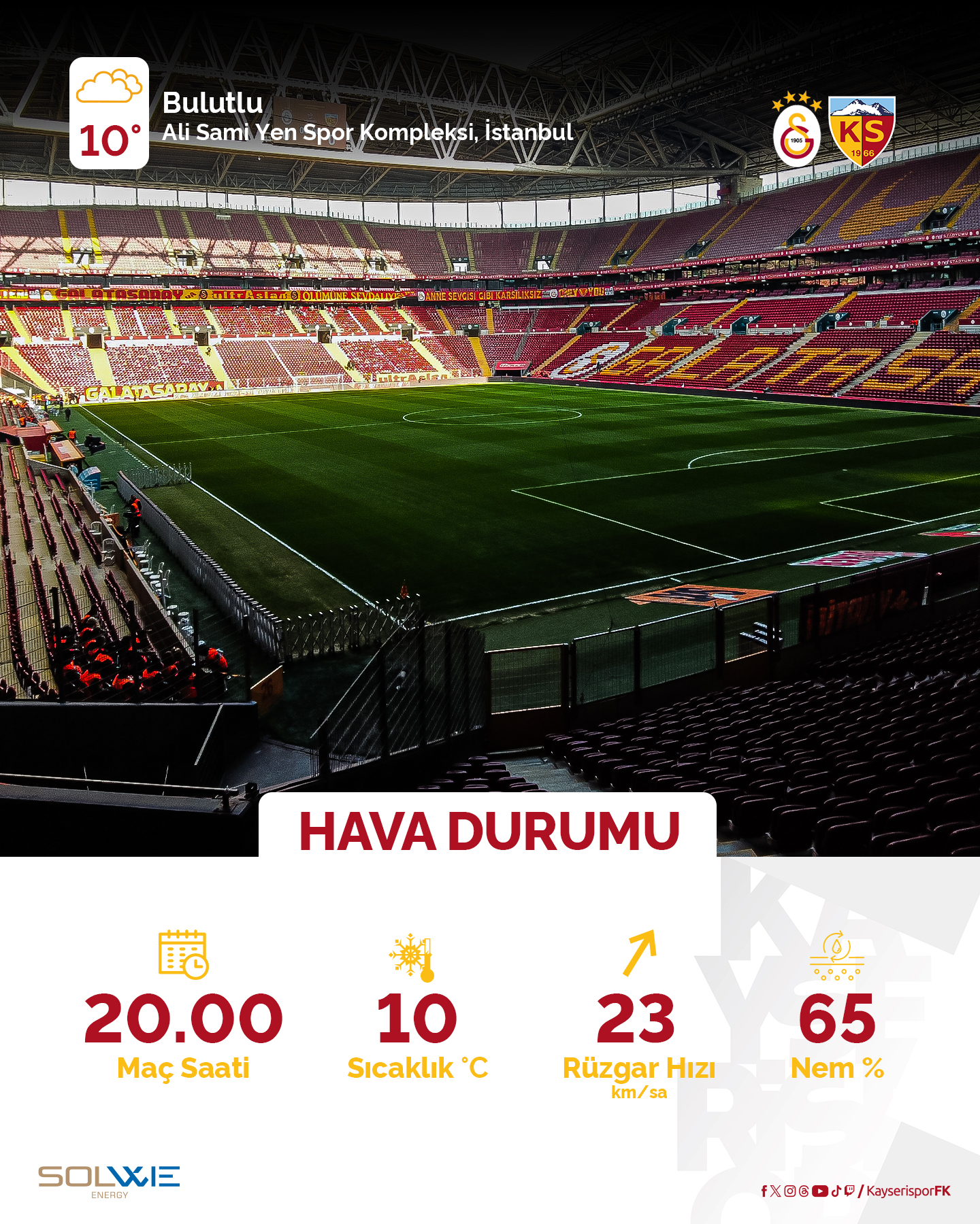 kayserispor maç afişi