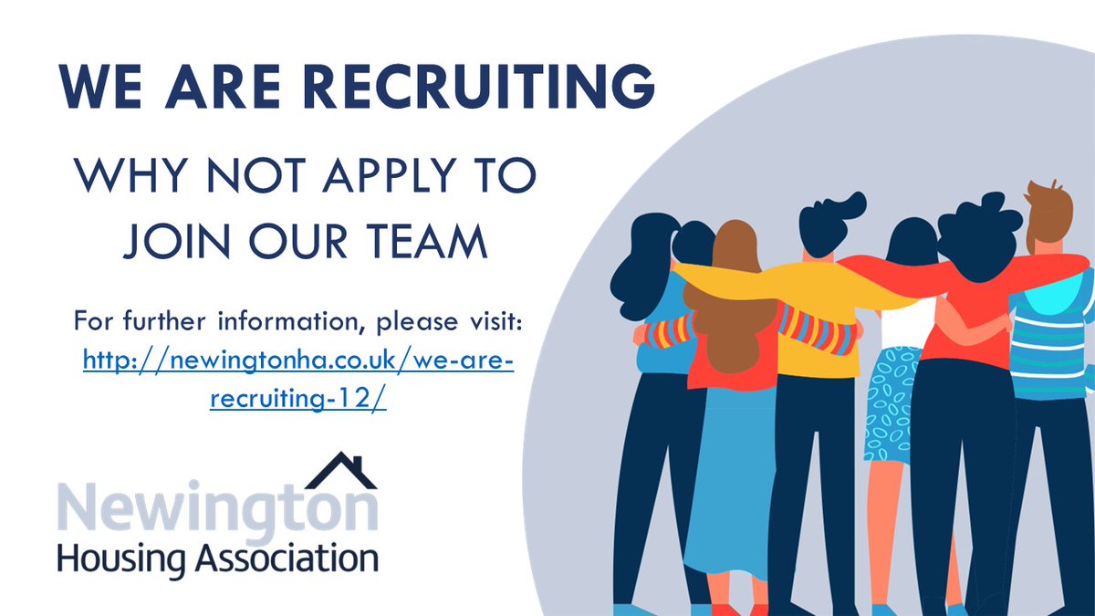 WE ARE STILL RECRUITING!! We are seeking to recruit a Director of Finance & Corporate Services. For further Information about how to apply, please visit: newingtonha.co.uk/we-are-recruit… CLOSING DATE: Friday, 26th January 2024 at 12:00 noon.