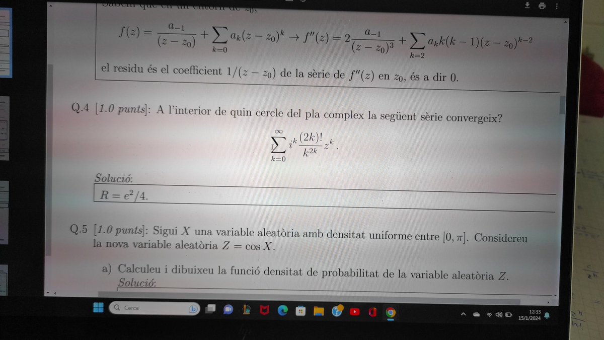 Lo del solucionari de mètodes ja comença a ser una falta de respecte. La mare que els va parir a tots.
Moltes gràcies, ara ja sé fer-ho.💀